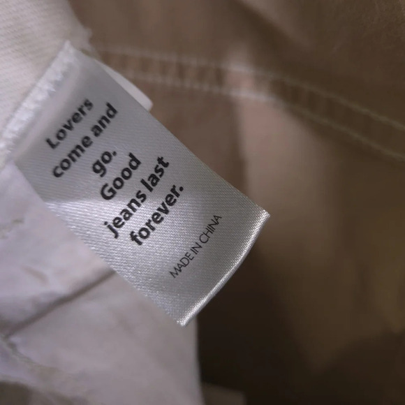 PacSun Two-Tone Paneled High Rise Straight Leg Jeans Button Fly Size 27 - Picture 3 of 10